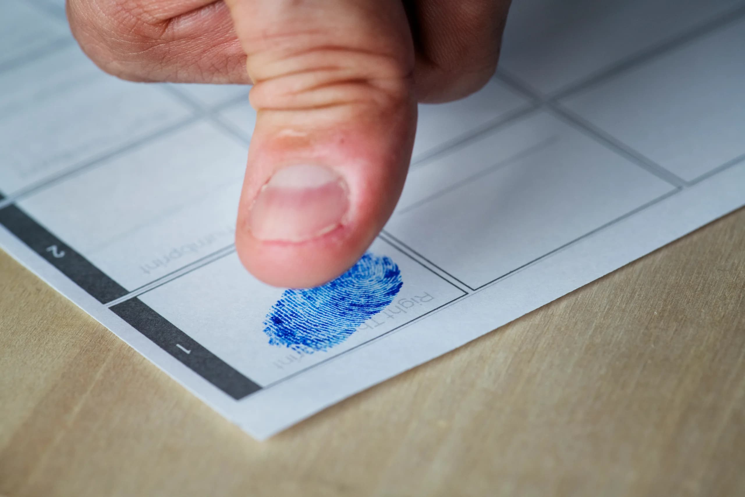 10 Digit Fingerprint Certification