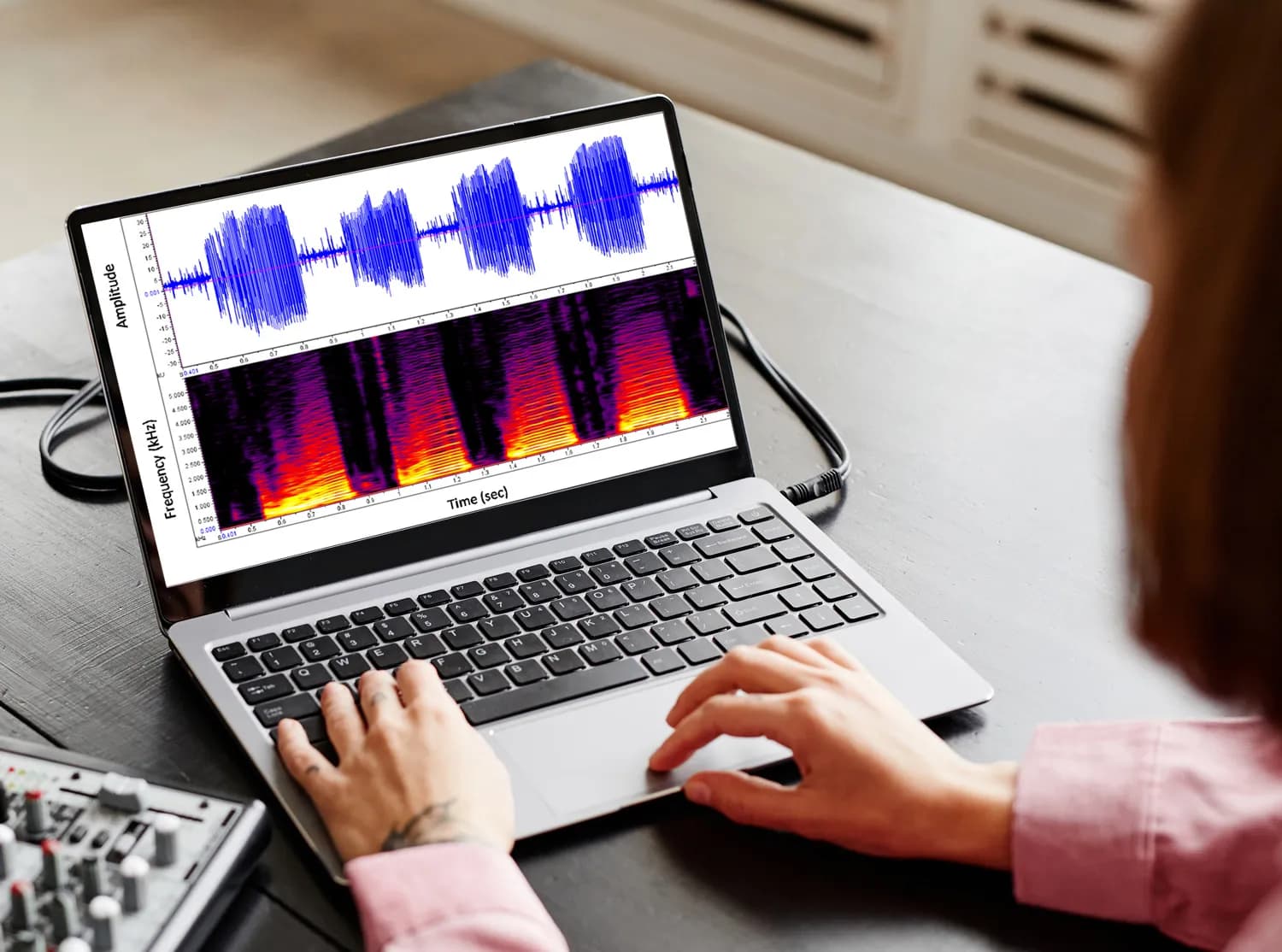 A Case of Audio Forensics: Guilty Call Records